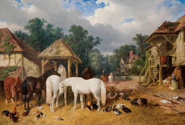 Gårdsgården, 1860