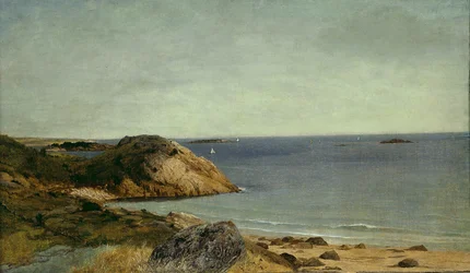 Klippiga kusten, ca 1860 (olja på duk)