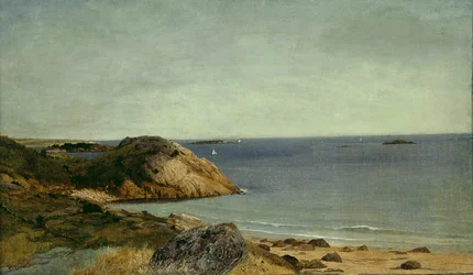 Klippiga kusten, ca. 1860.