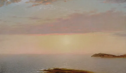 Solnedgång, 1872.
