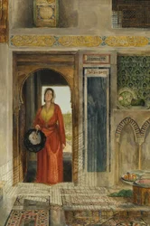 Ingången till Harem, 1871 (se även 131708)