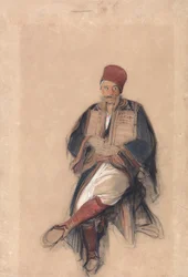 Sittande turk