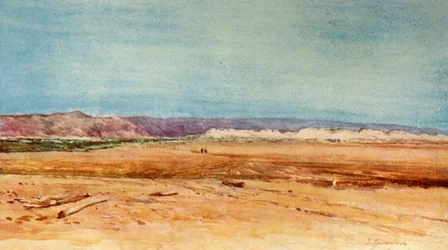 Döda havets västra kust, 1902.
