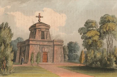 Mausoleet i Trentham, 1824.