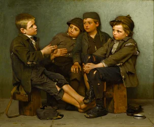 En tuff berättelse, 1886
