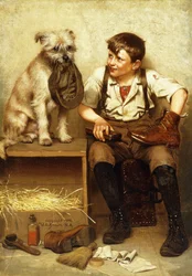 Skoputsningspojke, 1902