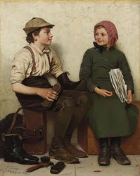 Tete a Tete, ca 1888-1890