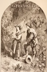 Illustration för As You Like It, från 