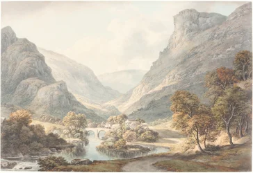 Utsikt över Dovedale