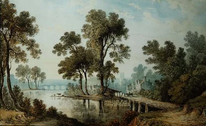 Utsikt över Darley, Derbyshire
