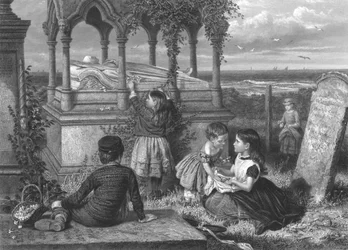 The Tomb of Grace Darling, c1851-1886