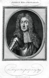Kung James II av England, 1787.