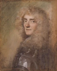 Porträtt av Philip Woolrich (pastell och krita på papper)