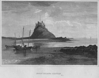 Holy Island Castle, 1814