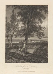 Windsor från skogen, Berks