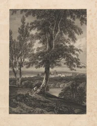 Windsor från skogen, Berks