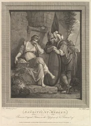 Banditti på marknaden den 9 november 1780.