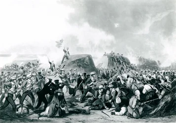 Slaget vid Sobraon 10 februari 1846