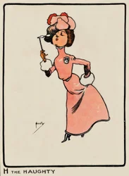 H den högmodige / J.Hassall / Zeichnung, 1903