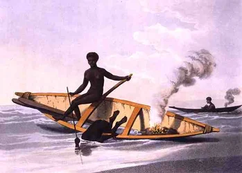 Fishing, graverad av Matthew Dubourg (fl.1785-1820), utgiven av Edward Orme