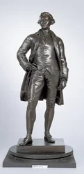 Edmund Burke (1729-97) 1865 (brons)