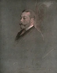 Hans Majestät Kung George V, 1910.