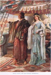 Prins Henry och Elsie seglar hem