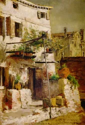 En venetiansk scen, 1877