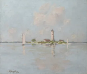 Fyren (olja på duk)