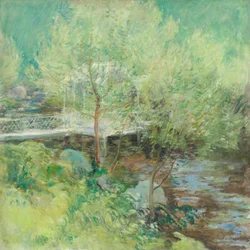 The White Bridge, efter 1895 (olja på duk)