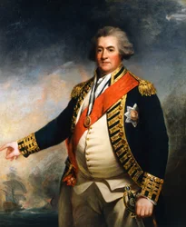 Amiral Lord Duncan, brittisk sjöbefälhavare från 1700-talet