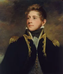 Kapten Peter Parker (1785-1814), ca 1808-10 (olja på duk)