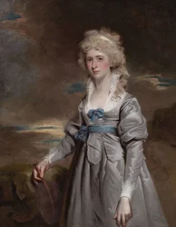 Charlotte Walsingham, Lady Fitzgerald av John Hoppner