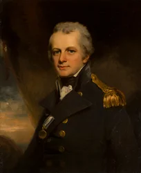 Porträtt av amiral John Willett Payne, ca 1772-1803 (olja på duk)
