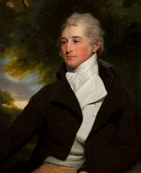 Porträtt av Hon. John Bridgeman Simpson, ca 1783-1810 (olja på duk)