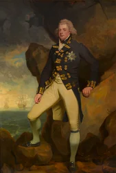 Hertigen av Clarence, senare William IV (olja på duk)