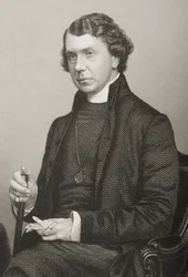 Archibald Campbell Tait (1811-82) graverad av D.J. Pund från ett fotografi, från 