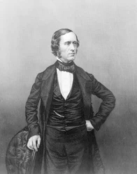 Professor William Sterndale Bennett, från "The Drawing-Room Portrait Gallery of Eminent Personages", graverad av D.J. Pound, 1861.