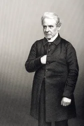 Pastor Thomas Dale (1797-1870) graverad av D.J. Pund från ett fotografi, från 