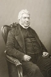 Walter Farquhar Hook (1798-1875) graverad av D.J. Pund från ett fotografi, från 