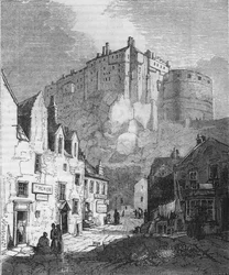 Edinburgh Castle, 1843, 1845