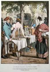 Briochesäljaren, 1821