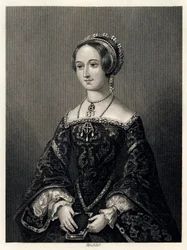 Marguerite de Navarre, drottning gemål av Henrik II av Navarra, 1864.