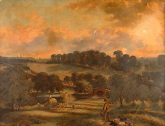 Haytime, Hamstead Mill, Handsworth, Staffordshire, 1850-1908.