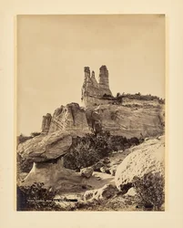 Navajokyrka nära Fort Wingate