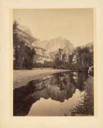 Yosemitefallen, klippa, Kalifornien