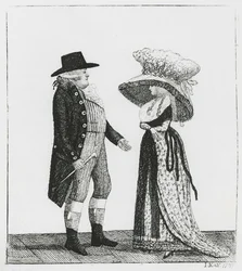 Kapten Dalrymple och Penelope Macdonald, 1787