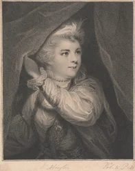 Fru Frances Abington (née Barton) som Roxalana i "The Sultan"