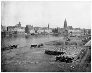 Frankfurt, Tyskland, sent 1800-tal