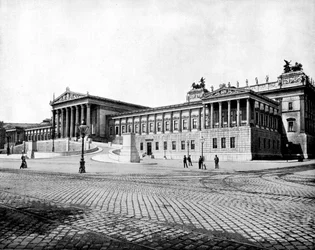 Parlamentets hus, Wien, 1893.